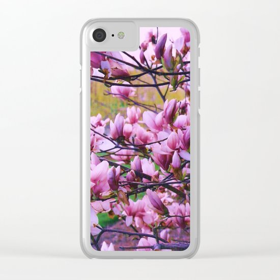 Signs of Spring Clear iPhone Case
