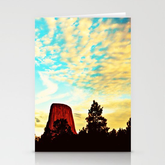 Devils Tower Stationery Cards