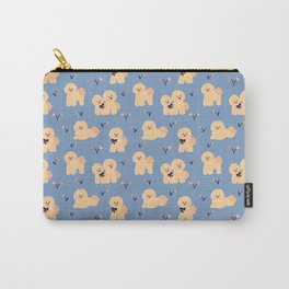 Bichon Frise Puppies Carry-All Pouch