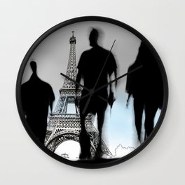 Les Parisiennes Wall Clock