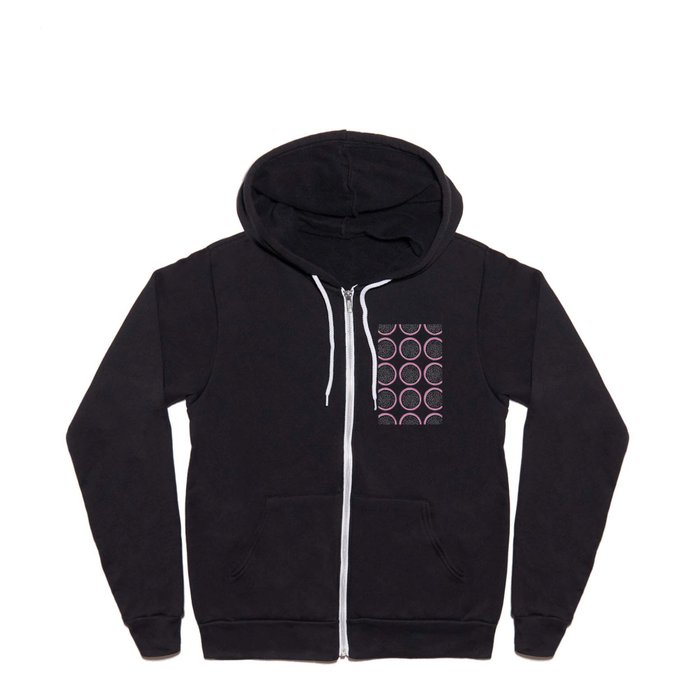 Dragon fruit pattern 02 Full Zip Hoodie