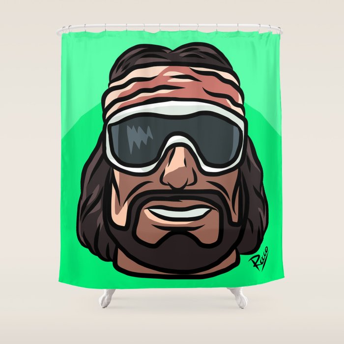 The Masculine Man Shower Curtain By Roccosupreme Society6