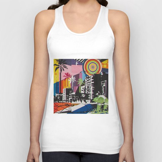 the city 6 Unisex Tank Top