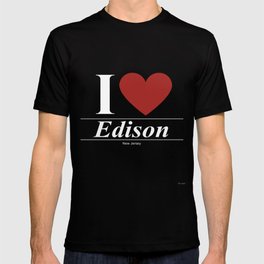 Edison New Jersey NJ New Jerseyan T-shirt