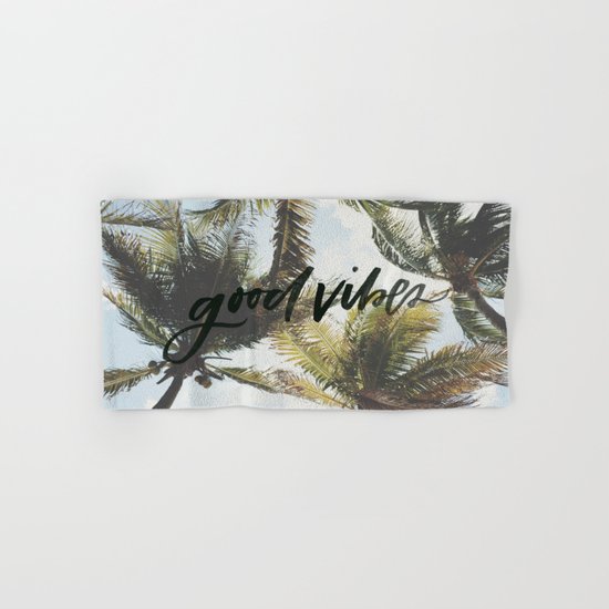Good vibes Hand & Bath Towel