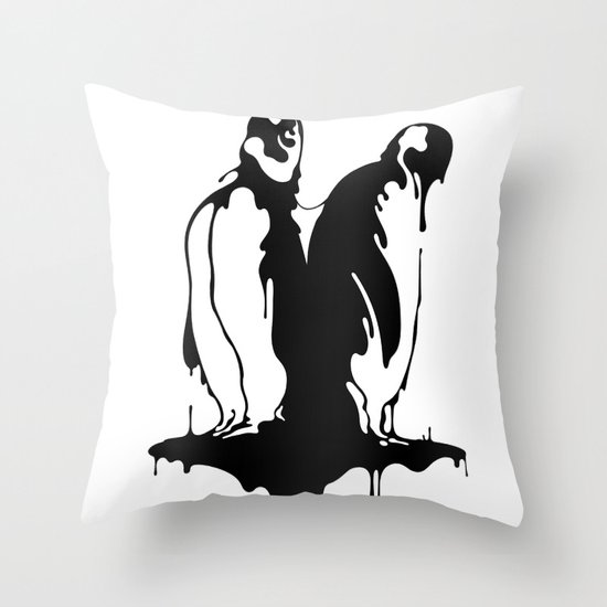 Slick Throw Pillow