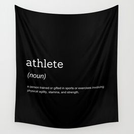 Athlete Wall Tapestry