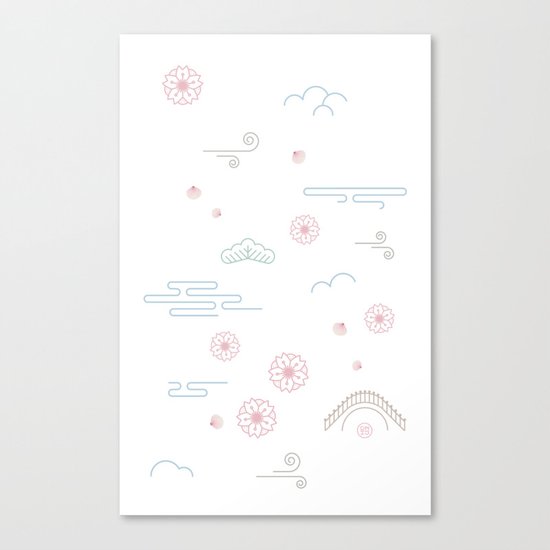 SAKURA Canvas Print
