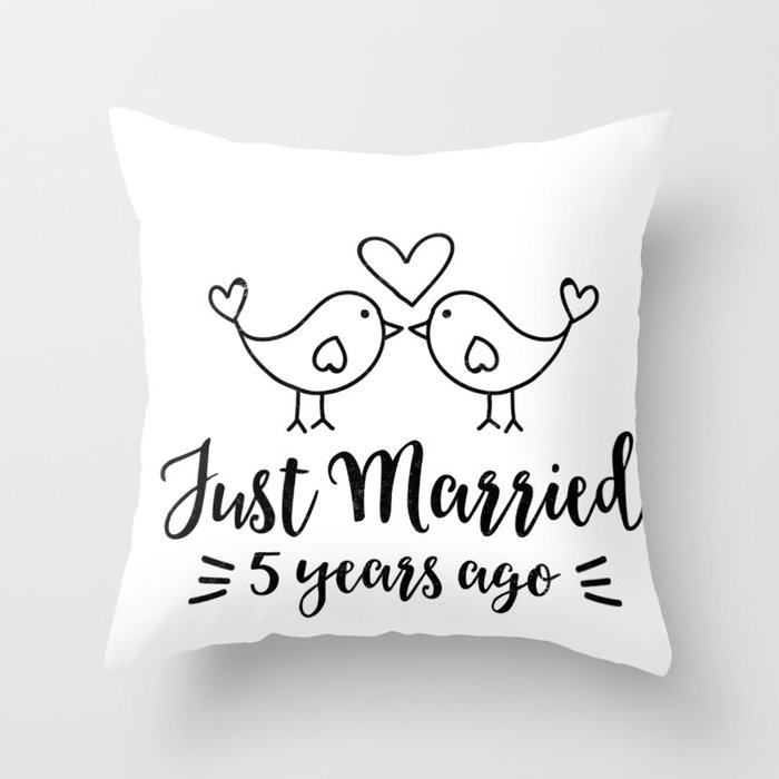 Funny 5th Wedding Anniversary Gift Just Married Quote For
