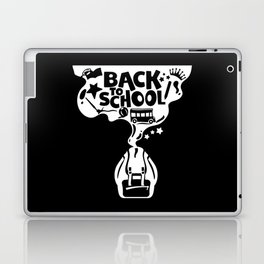 Back To School Cool Illustration Children Laptop Skin