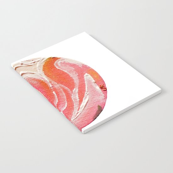 Sunday Plum Roses Notebook