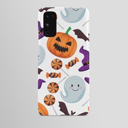 Happy Halloween Pattern Background Android Case