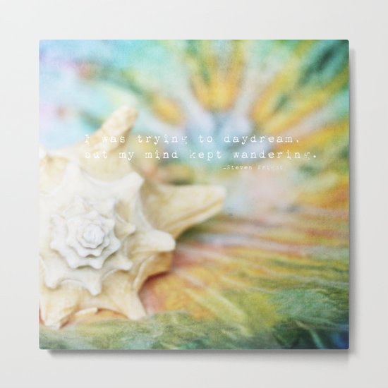 Trying to Daydream Metal Print