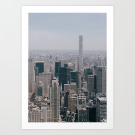 New York City Skyline Photography Art Print