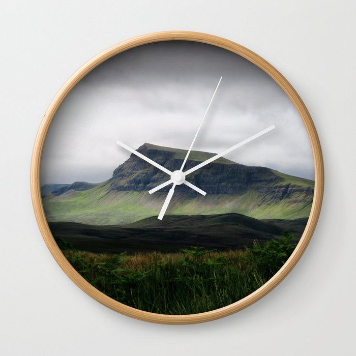 Green Mountain Wall Clock