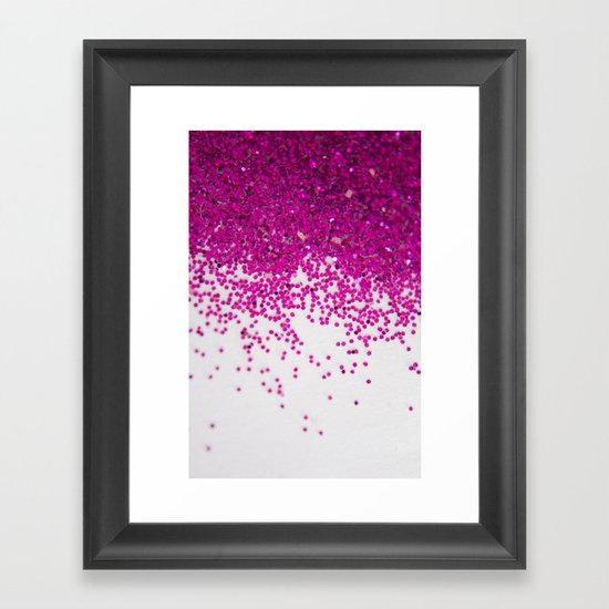 Fun I (NOT REAL GLITTER) Framed Art Print
