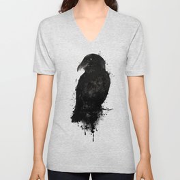 The Raven V Neck T Shirt