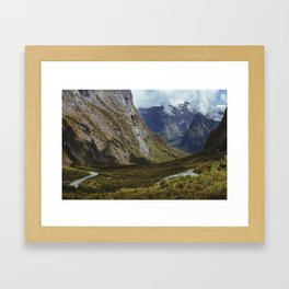 Fiordland National Park Framed Art Print