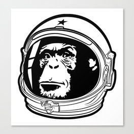 Ape Astronaut Canvas Print