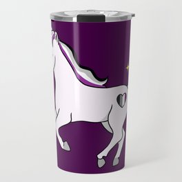 Asexual Unicorn Asexual Gift Travel Mug