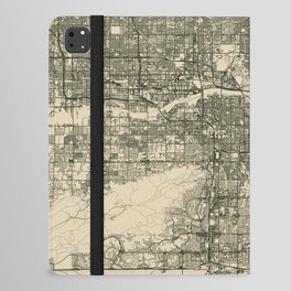 USA, Tempe - Vintage City Map iPad Folio Case