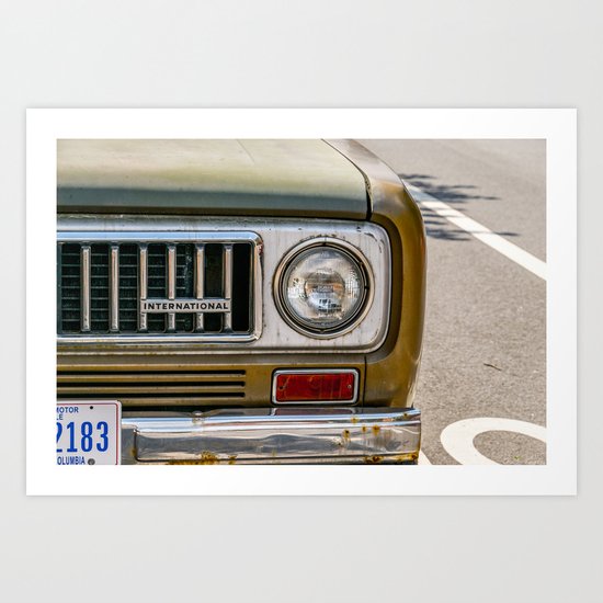 Vintage International Art Print