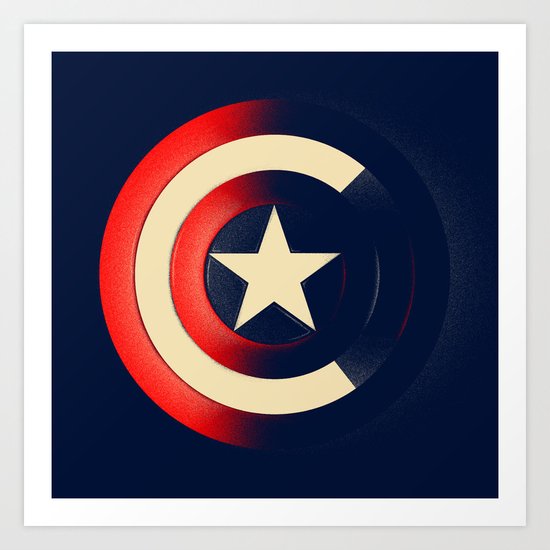 Captain Art Print