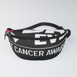 Head and Neck Throat Cancer Ribbon Survivor Fanny Pack