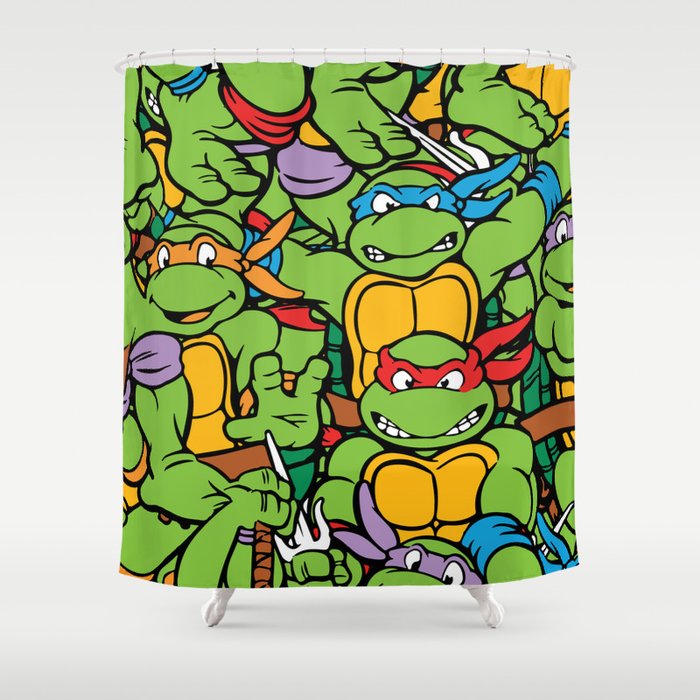 Tmnt Shower Curtain By Startledartist Society6