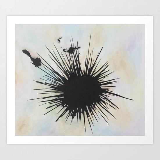 Sea Urchin Art Print By Larissawebster Society6