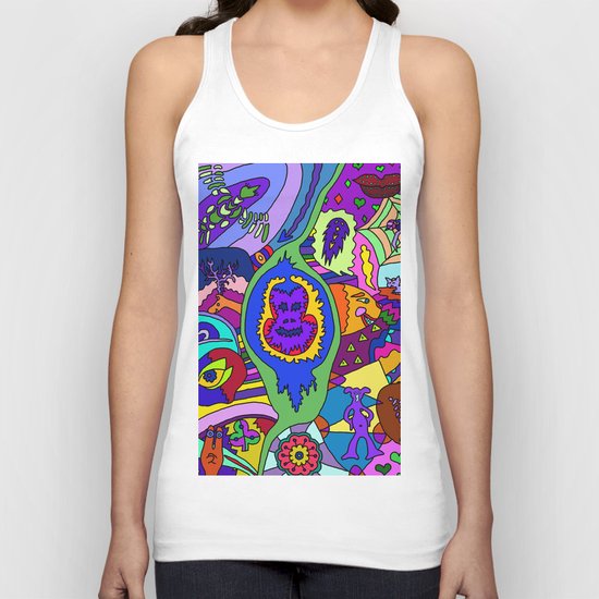 Abstract 18 Unisex Tank Top