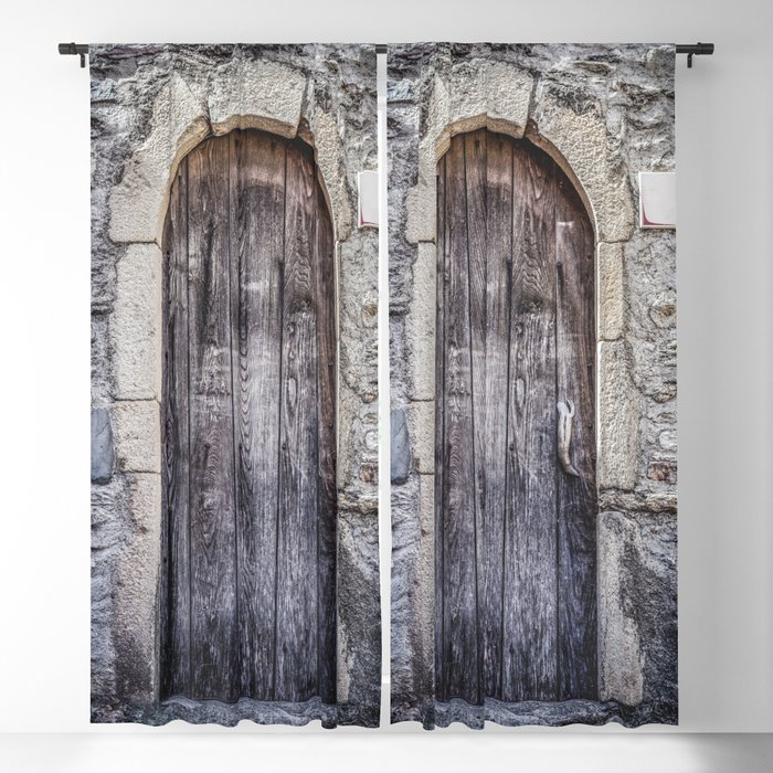 Old French Door Blackout Curtain By Maria Heyens Society6