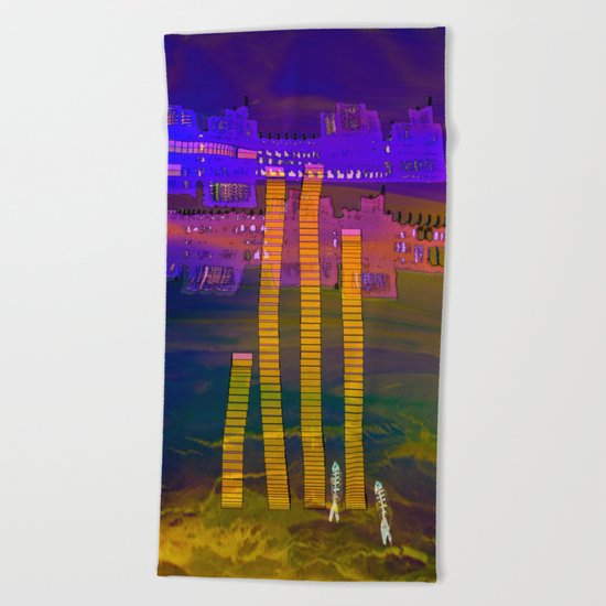 Atlante 20•5•16 / Stairs Between Phases Beach Towel