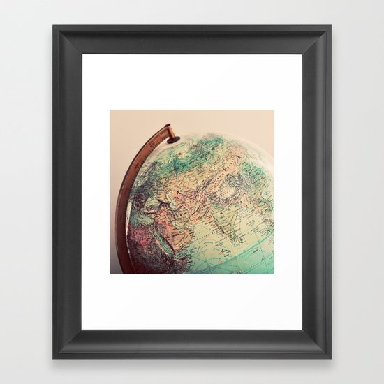 Global Framed Art Print
