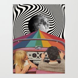 Trip To The Moon Poster