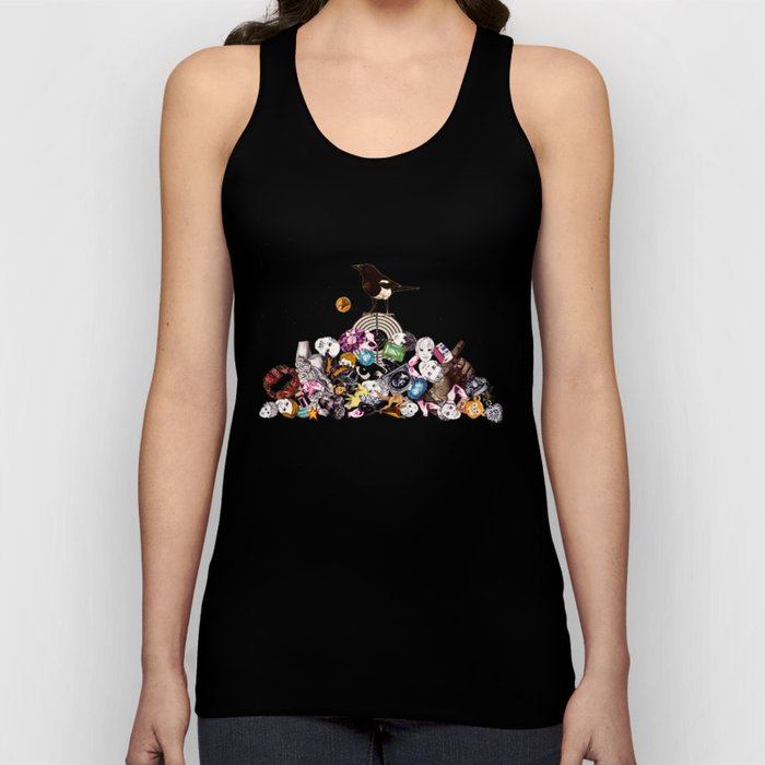 Magpie collector collage Tank Top