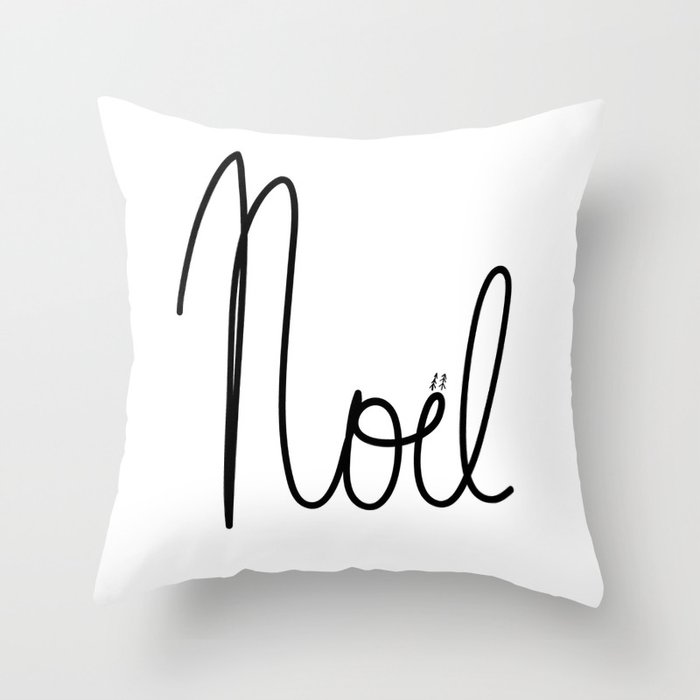 Noel Throw Pillow