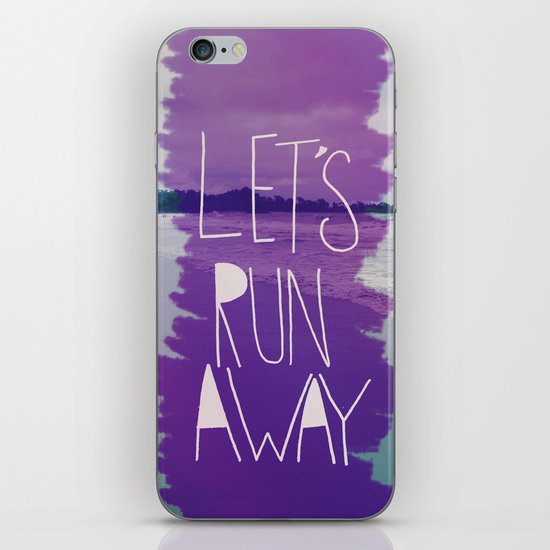 Let's Run Away: Manuel Antonio, Costa Rica iPhone & iPod Skin