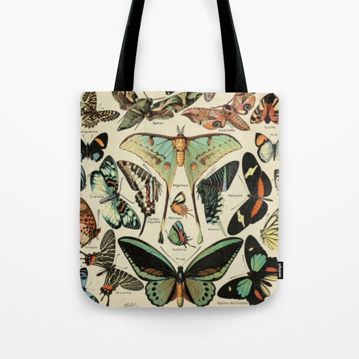 Butterfly Chart Tote Bag