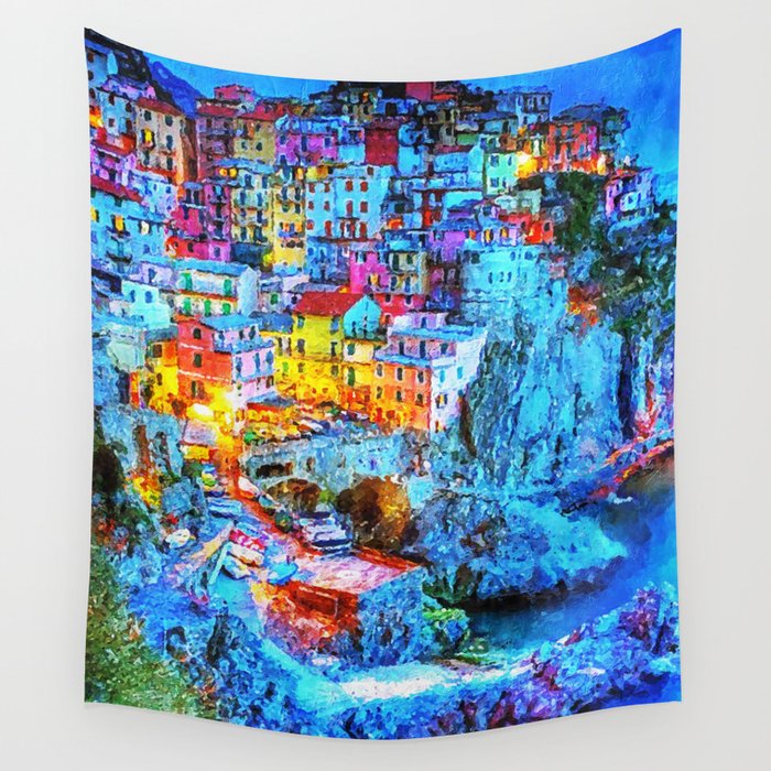 Italy Cinque Terre Wall Tapestry By Eriana Society6