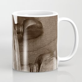 Violin Scroll in Brown Coffee Mug