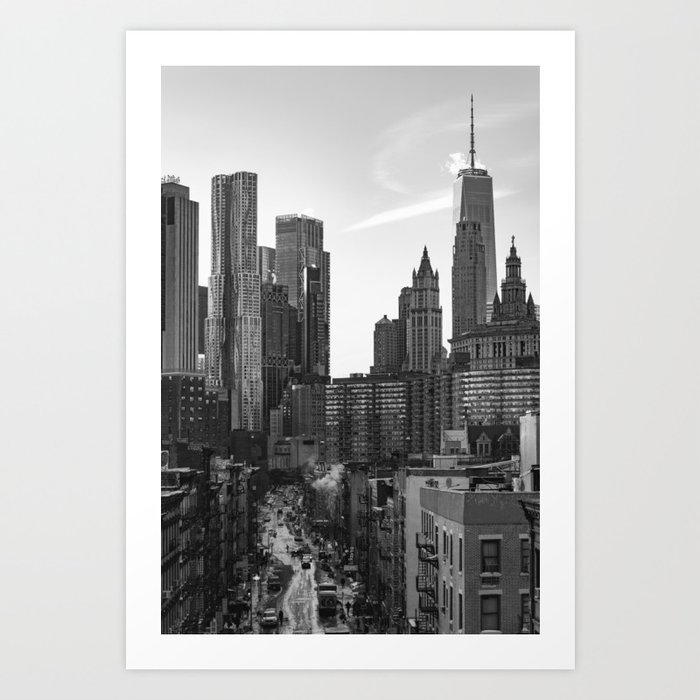 NYC Black and White Art Print