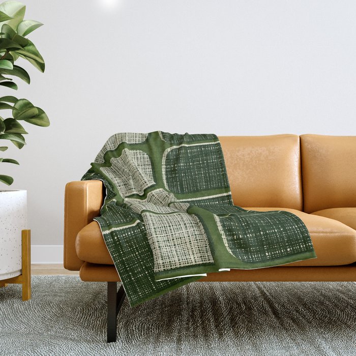 Burlap throw blanket cheap