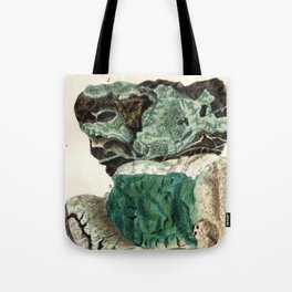 Vintage Mineralogy Illustration Tote Bag