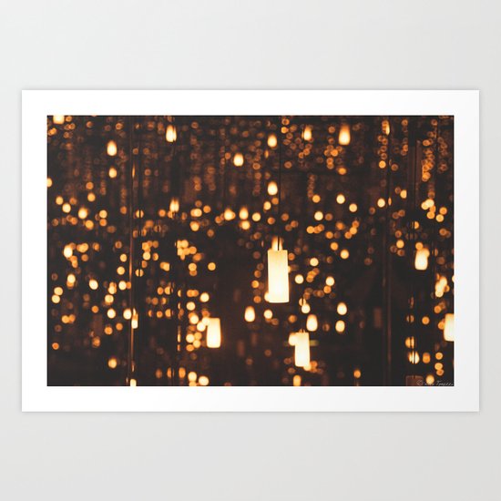 By Candlelight Art Print