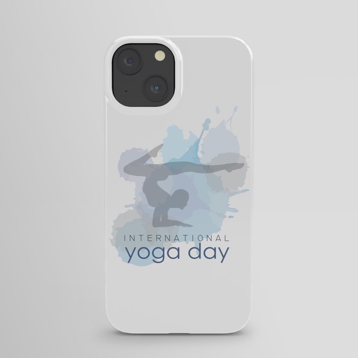International yoga day workout  iPhone Case