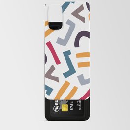 Retro Trendy Abstract Pattern Android Card Case