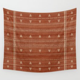Heddle in Rust Wall Tapestry