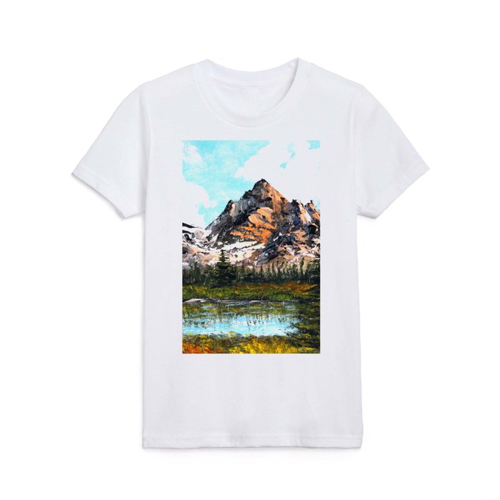 Kids bob ross shirt hotsell
