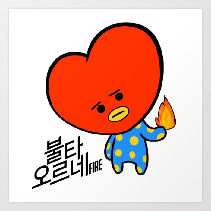 bt21 tata prints